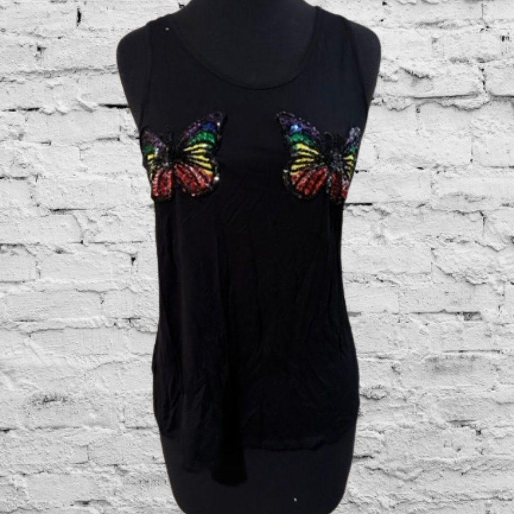 Butterfly Tank Top T63017M Medium NWT Boutique